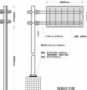 江蘇交通標志桿